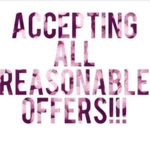 Happy to accept your offers! Also consider bundles